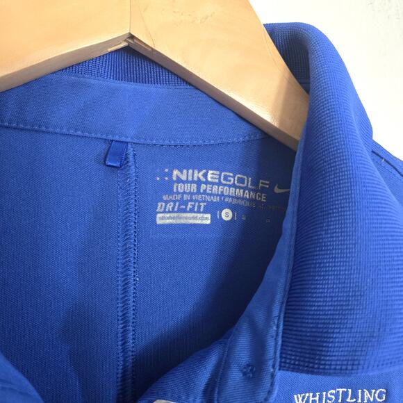 Whistling Straits Nike Golf Polo Blue Dri-Fit Women's Small - Picture 4 of 5